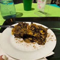 Cake at Veggie Momi in Albufeira