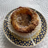 Pastel de nata  at Veggie Momi in Albufeira