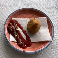Jackfruit coxinha  at Veggie Momi in Albufeira
