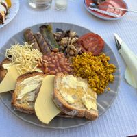 Full Vegan English Breakfast  at Veggie Momi in Albufeira