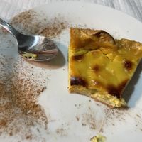 Pastel de nata  at Veggie Momi in Albufeira