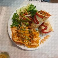 Portugese wrap at Veggie Momi in Albufeira