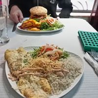 Amazing Omelet and Mommie burger at Veggie Momi in Albufeira