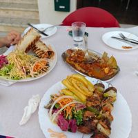 Cursed skewers at Veggie Momi in Albufeira
