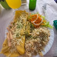 Portugese Omelette at Veggie Momi in Albufeira