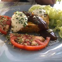 Great dish of the day  at Veggie Momi in Albufeira