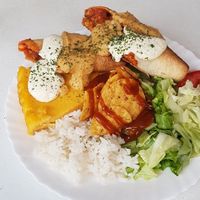 Dish of the day at Veggie Momi in Albufeira