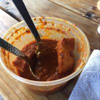 Jackfruit vindaloo  at Durbar Bistro in Winter Park
