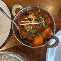 Jackfruit vindaloo   at Durbar Bistro in Winter Park