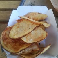 Chips at The Burger Cafe in Tenerife