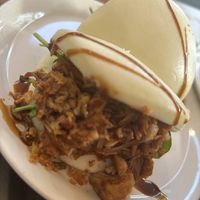 Jackfruit bao buns  at The Burger Cafe in Tenerife