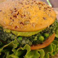 burguer at The Burger Cafe in Tenerife