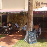 The restaurant at The Burger Cafe in Tenerife