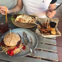 Back for more of the vegan menu!  at The Burger Cafe in Tenerife