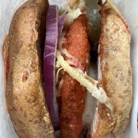 Red hot chickn  at Next Level Burger - Roosevelt in Seattle