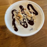 Peanut butter cup shake   at Next Level Burger - Roosevelt in Seattle