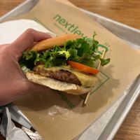 The American! Single patty  at Next Level Burger - Roosevelt in Seattle