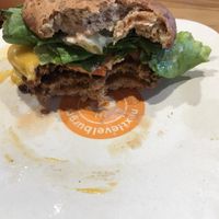 All American cheeseburger at Next Level Burger - Roosevelt in Seattle