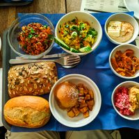 My weekend vegan brunch meal at Cafe Morgenrot at Cafe Morgenrot in Berlin