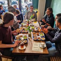 Inside of Cafe Morgenrot at Cafe Morgenrot in Berlin