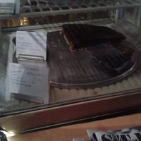 Vegan brownies at Cafe Morgenrot in Berlin