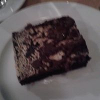 Vegan brownie at Cafe Morgenrot in Berlin