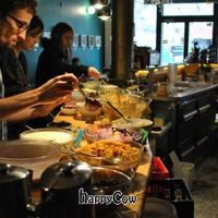 brunch buffet at Cafe Morgenrot in Berlin