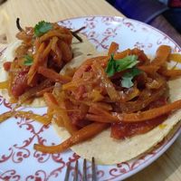 Tacos at Vegicano in Madrid