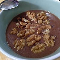 Dessert at Vegicano in Madrid