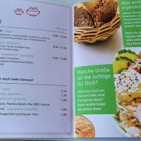 Menu bowls at Herbstapfel in Kassel
