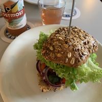 Kernkraft Burger with Beyond Pattie  at Herbstapfel in Kassel