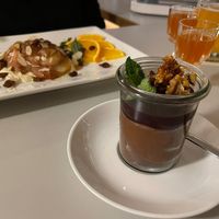 Bratapfel-Dessert und Mousse au chocolat   at Herbstapfel in Kassel
