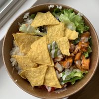 Taco bowl at Barbarella Juicebar in Ljubljana