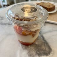 Yogurt pot at Barbarella Juicebar in Ljubljana