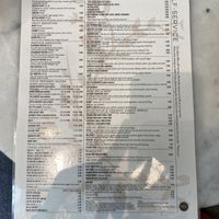 menue  at Barbarella Juicebar in Ljubljana