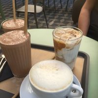 Smoothies, iced coffee, coffee at Barbarella Juicebar in Ljubljana