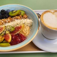 Oat Breakfast Bowl at Barbarella Juicebar in Ljubljana