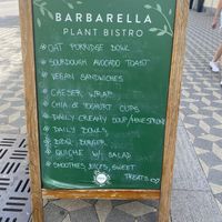   at Barbarella Juicebar in Ljubljana
