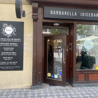   at Barbarella Juicebar in Ljubljana