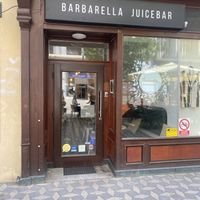   at Barbarella Juicebar in Ljubljana