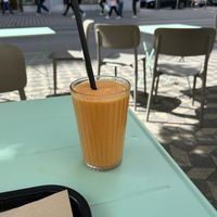 Vitamin C smoothie   at Barbarella Juicebar in Ljubljana