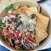 Japanese bowl   at Barbarella Juicebar in Ljubljana