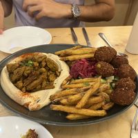 Vegan sharing platter   at  Paprika in Prague