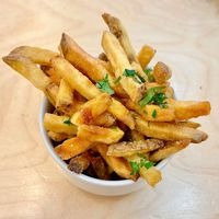 Spiced fries  at  Paprika in Prague