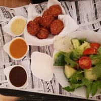 vegan tapas at  Paprika in Prague