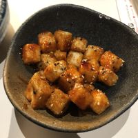 Sweet and spicy tofu appetizer   at Maru Sushi in Kalamazoo