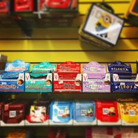 Some of the vegan candy bars! Yum!  at Das Sweet Shoppe in Leavenworth