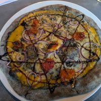 Butternut base pizza at Lost Souls Pizza in North London