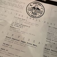   at Lost Souls Pizza in North London