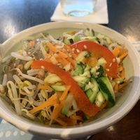 Yam noodles at Boli Cafe in Toulouse